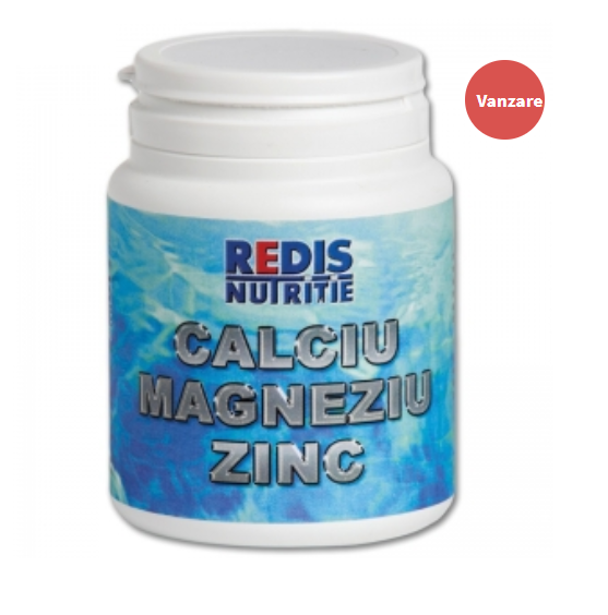 Supliment nutritiv Redis, Calciu, Magneziu, Zinc,